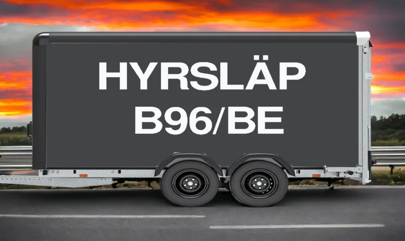 Uppkörning i Stockholm? Hyr färdiglastat släp på Gillinge